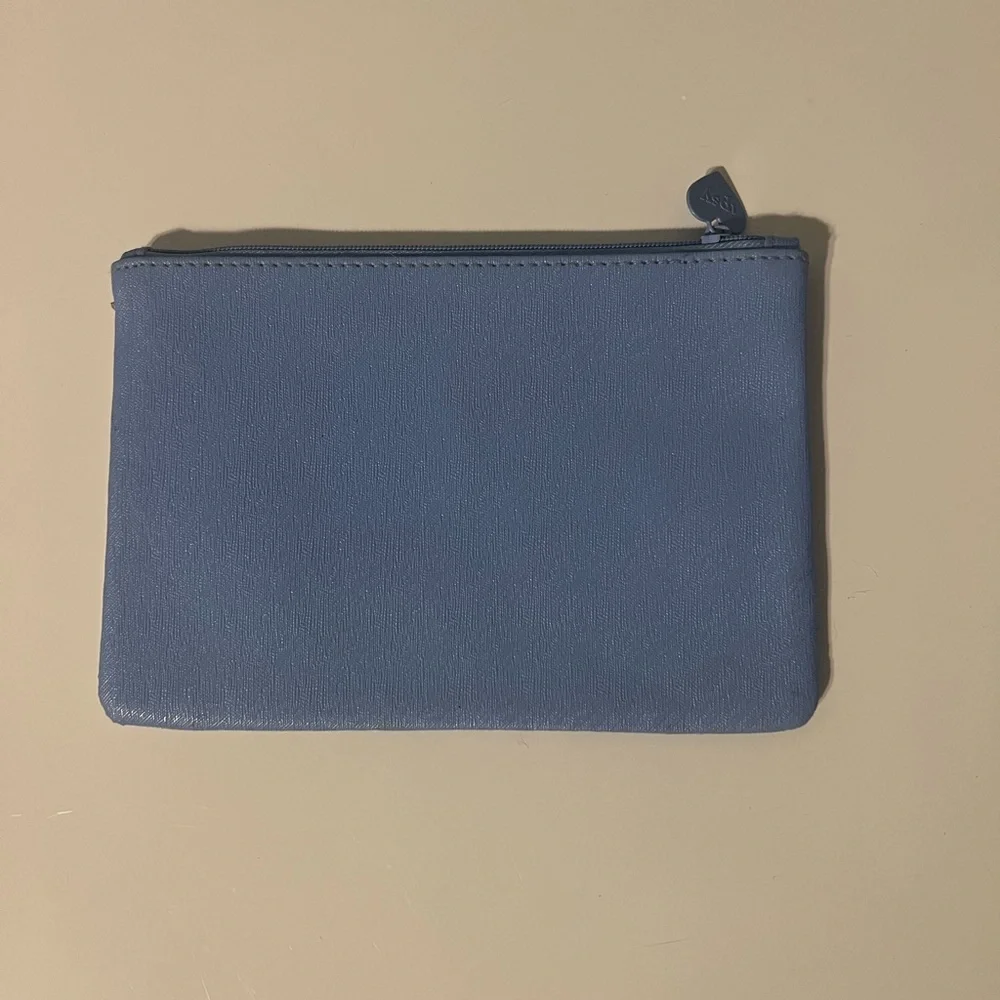 Striped Blue Ipsy Cosmetics Bag - Picture 4 of 9